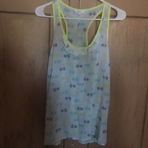 **5 for $25** Candies Bicycle Sheer Top